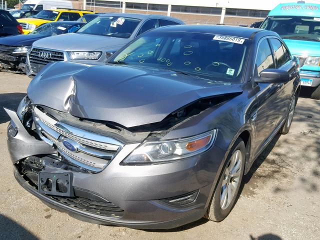 1FAHP2EW5CG133247 - 2012 FORD TAURUS SEL GRAY photo 2