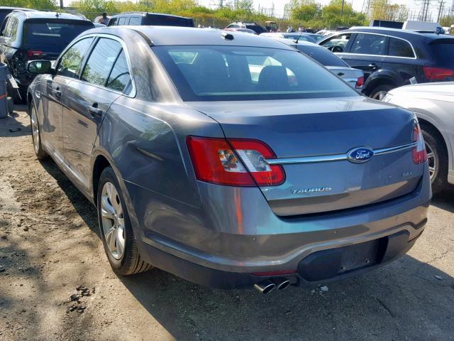 1FAHP2EW5CG133247 - 2012 FORD TAURUS SEL GRAY photo 3