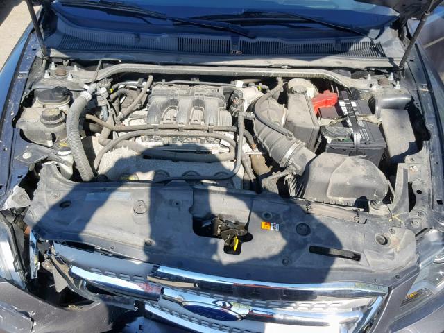 1FAHP2EW5CG133247 - 2012 FORD TAURUS SEL GRAY photo 7