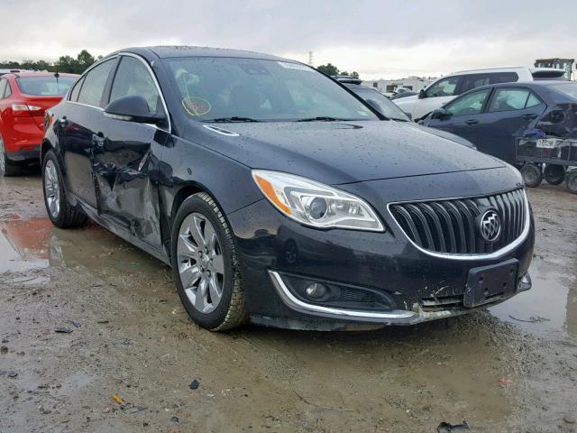 2G4GR5GX4E9318104 - 2014 BUICK REGAL PREM BLACK photo 1