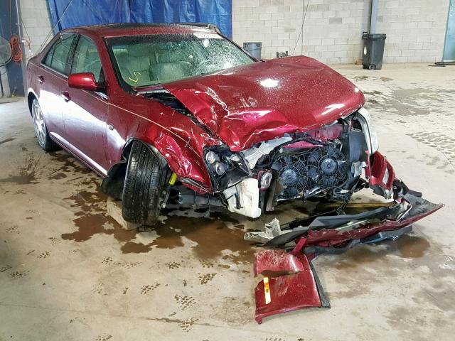 1G6DW677860109694 - 2006 CADILLAC STS MAROON photo 1