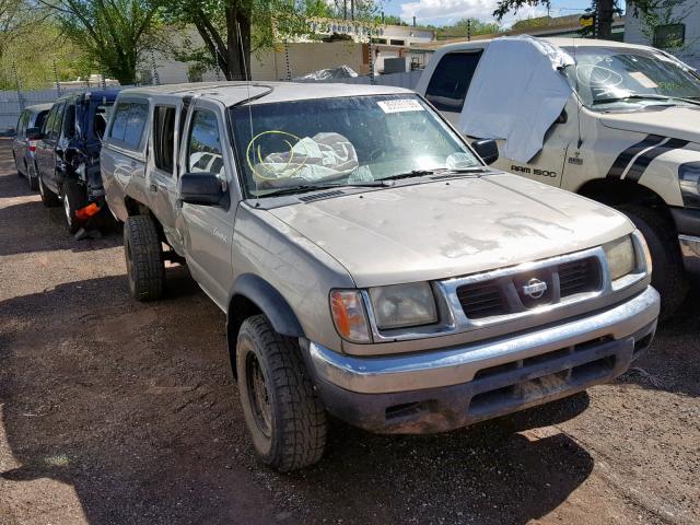 1N6ED27Y5YC335683 - 2000 NISSAN FRONTIER C GOLD photo 1