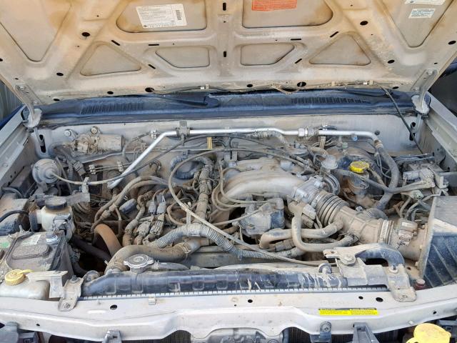 1N6ED27Y5YC335683 - 2000 NISSAN FRONTIER C GOLD photo 7