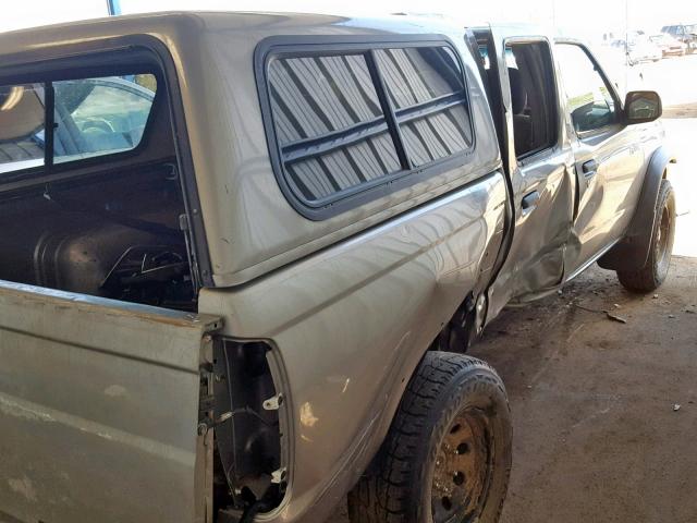 1N6ED27Y5YC335683 - 2000 NISSAN FRONTIER C GOLD photo 9