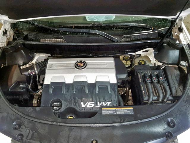 3GYFNEEY3AS603567 - 2010 CADILLAC SRX PERFOR თეთრი ფოტო 7