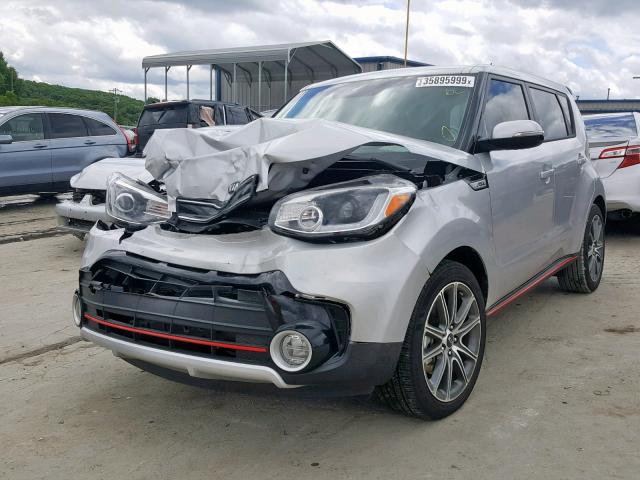 KNDJX3AA2K7647955 - 2019 KIA SOUL ! Gümüş foto 2