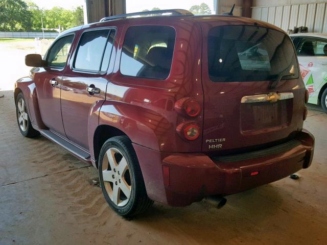 3GNDA53P18S632490 - 2008 CHEVROLET HHR LT RED photo 3