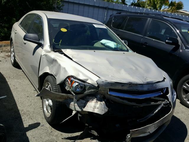 1G1ZA5EB2AF105495 - 2010 CHEVROLET MALIBU LS 米色 照片 1
