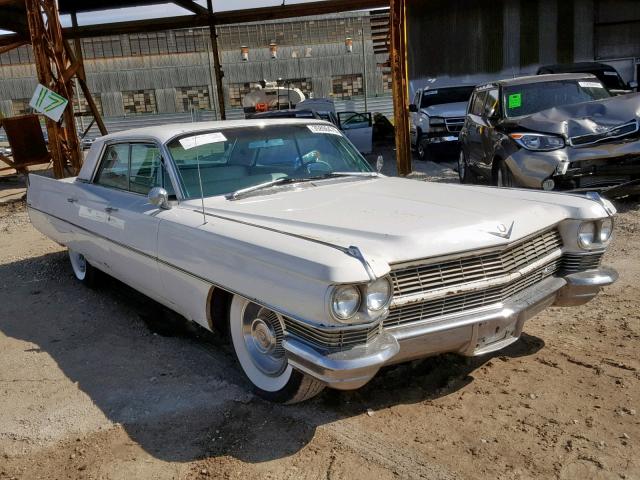 64B055321 - 1964 CADILLAC 4D WHITE photo 1