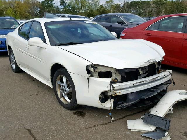 2G2WR524341157825 - 2004 PONTIAC GRAND PRIX WHITE photo 1