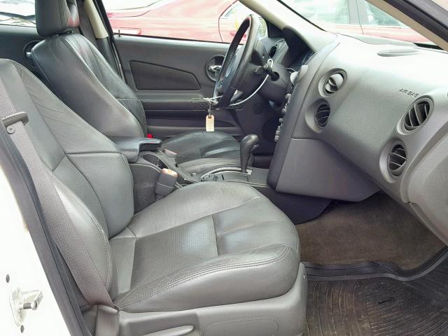 2G2WR524341157825 - 2004 PONTIAC GRAND PRIX WHITE photo 5