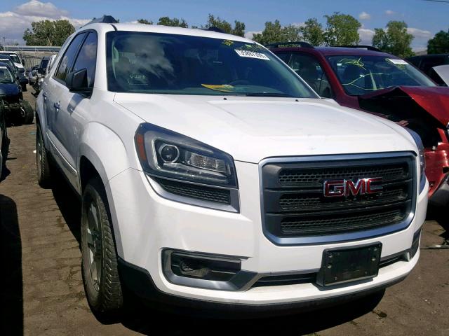 1GKKRNED7GJ212135 - 2016 GMC ACADIA SLE WHITE photo 1