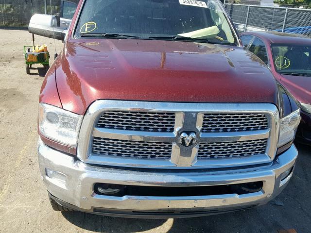 3C6UR5FL9JG150702 - 2018 RAM 2500 LARAM MAROON photo 10