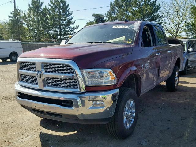 3C6UR5FL9JG150702 - 2018 RAM 2500 LARAM MAROON photo 2