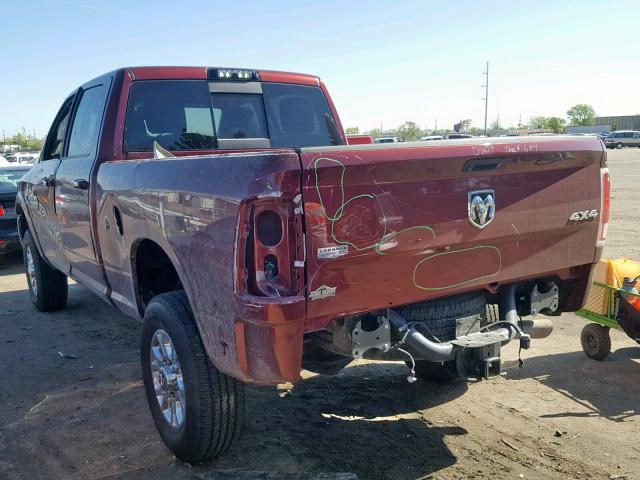 3C6UR5FL9JG150702 - 2018 RAM 2500 LARAM MAROON photo 3