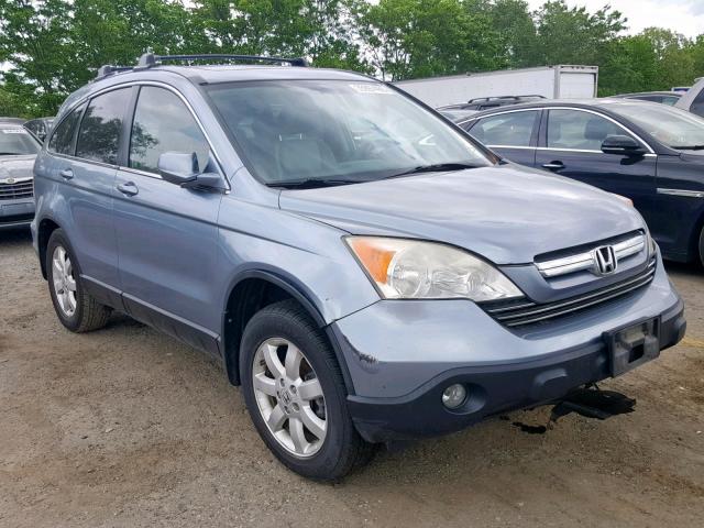 JHLRE48727C048094 - 2007 HONDA CR-V EXL BLUE photo 1