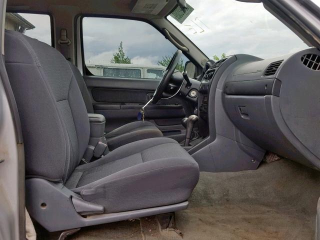 1N6ED27Y54C408531 - 2004 NISSAN FRONTIER C SILVER photo 5