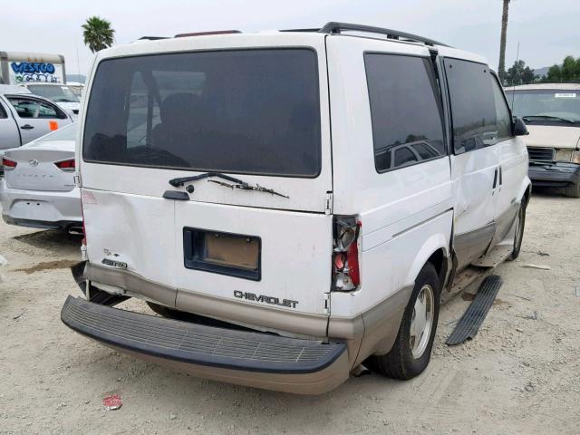 1GNDM19W31B100738 - 2001 CHEVROLET ASTRO YELLOW photo 4