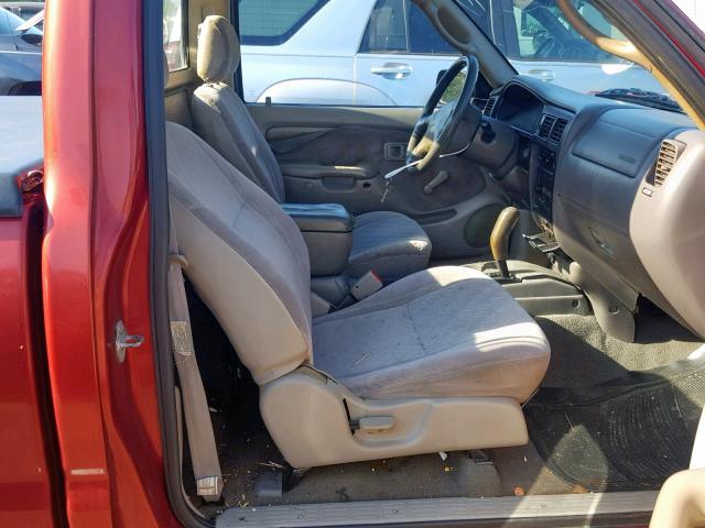 5TENL42N82Z013630 - 2002 TOYOTA TACOMA RED photo 5