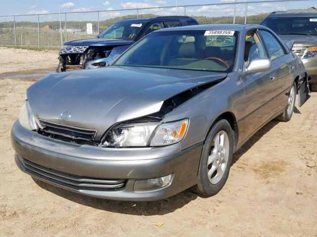 JT8BF28G810333809 - 2001 LEXUS ES 300 GRAY photo 2