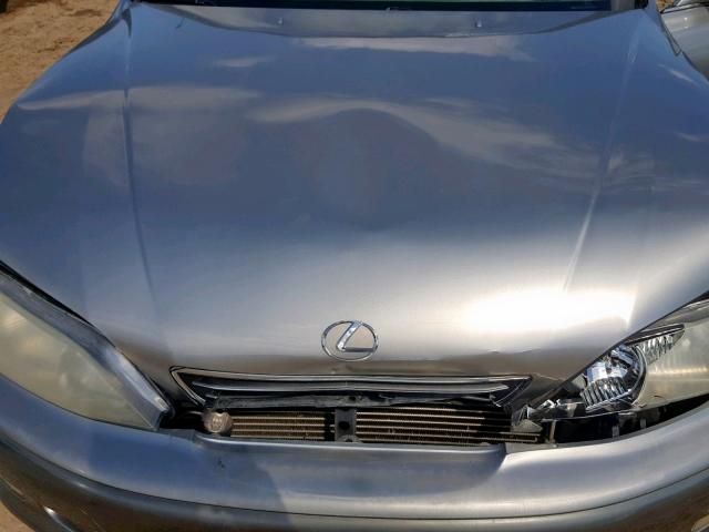 JT8BF28G810333809 - 2001 LEXUS ES 300 GRAY photo 7