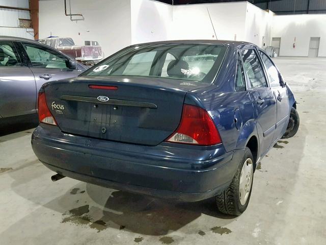 1FAHP33P73W344022 - 2003 FORD FOCUS LX BLUE photo 4