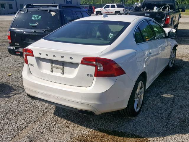 YV1612FS6E2297194 - 2014 VOLVO S60 T5 WHITE photo 4