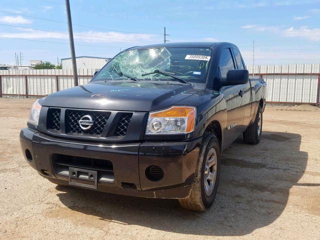 1N6BA0CH5EN513212 - 2014 NISSAN TITAN S BLACK photo 2