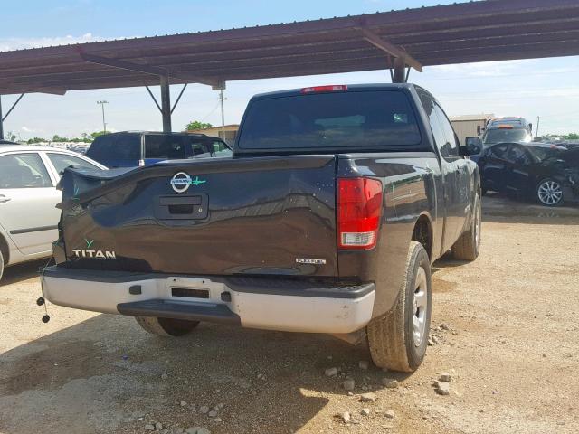 1N6BA0CH5EN513212 - 2014 NISSAN TITAN S BLACK photo 4