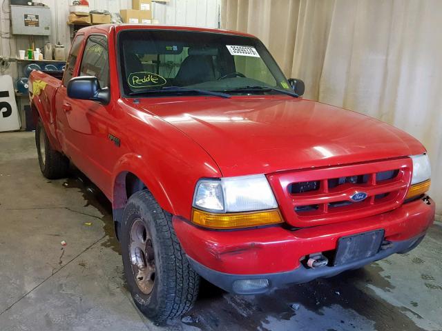 1FTZR15X2XPB07643 - 1999 FORD RANGER SUP RED photo 1