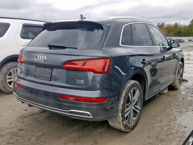 WA1FNAFYXJ2240252 - 2018 AUDI Q5 TECHNIK GRAY photo 4