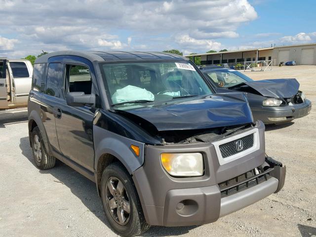 5J6YH28583L026298 - 2003 HONDA ELEMENT EX BLACK photo 1