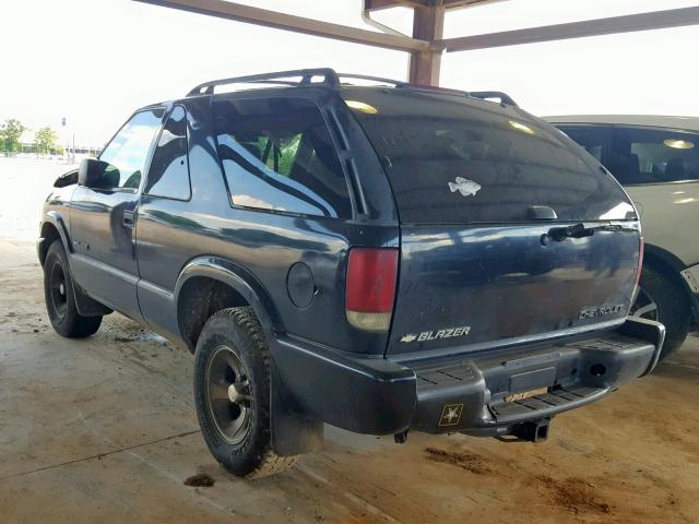 1GNCS18W1XK190838 - 1999 CHEVROLET BLAZER BLACK photo 3