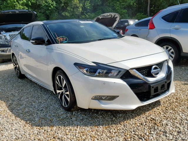 1N4AA6AP1HC383429 - 2017 NISSAN MAXIMA 3.5 WHITE photo 1