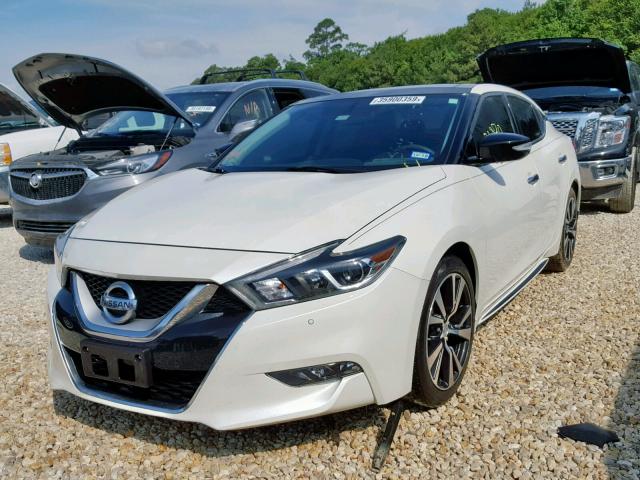 1N4AA6AP1HC383429 - 2017 NISSAN MAXIMA 3.5 WHITE photo 2