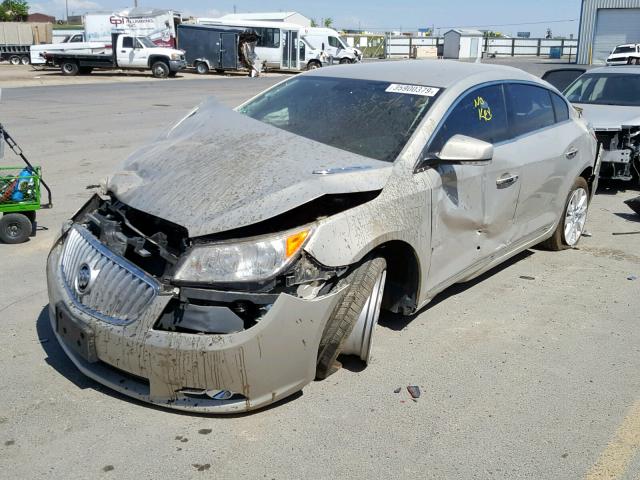 1G4GE5ED3BF320448 - 2011 BUICK LACROSSE C TAN photo 2