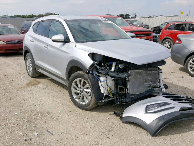 KM8J33A43JU608079 - 2018 HYUNDAI TUCSON SEL SILVER photo 1