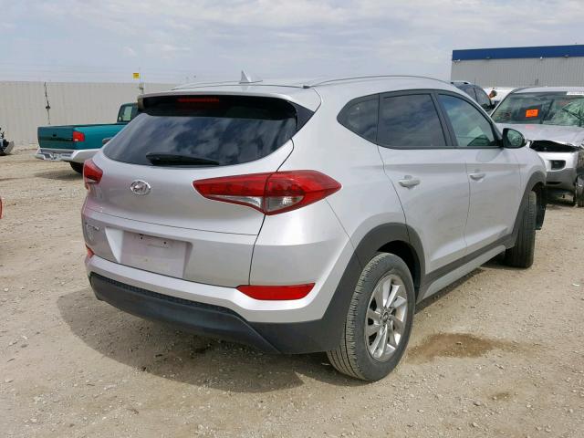 KM8J33A43JU608079 - 2018 HYUNDAI TUCSON SEL SILVER photo 3