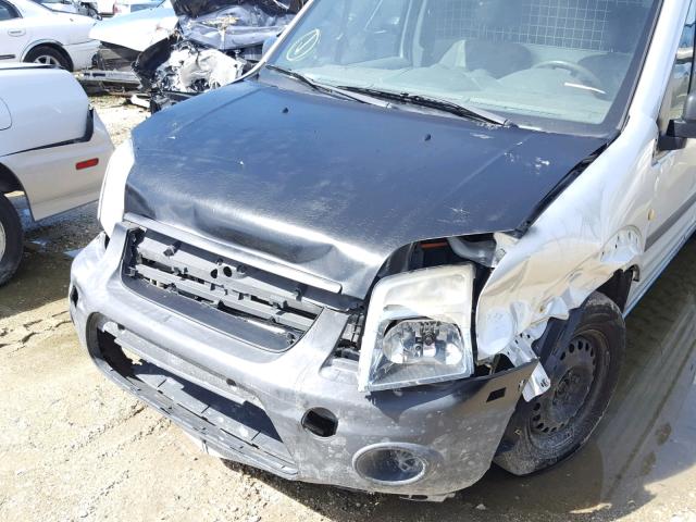 NM0LS7AN9DT158803 - 2013 FORD TRANSIT CO SILVER photo 9