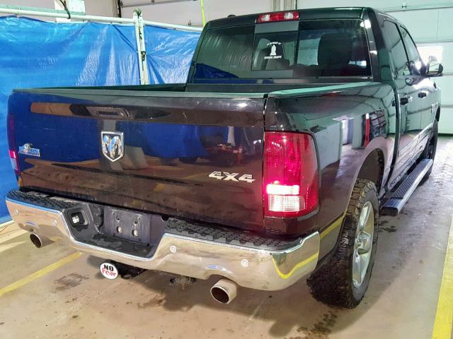 1C6RR7LT9GS266232 - 2016 RAM 1500 SLT BLACK photo 4