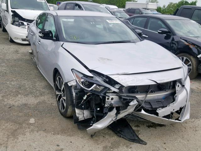 1N4AA6AP8JC377049 - 2018 NISSAN MAXIMA 3.5 SILVER photo 1