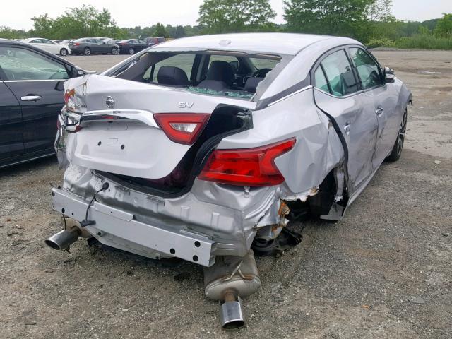 1N4AA6AP8JC377049 - 2018 NISSAN MAXIMA 3.5 SILVER photo 4