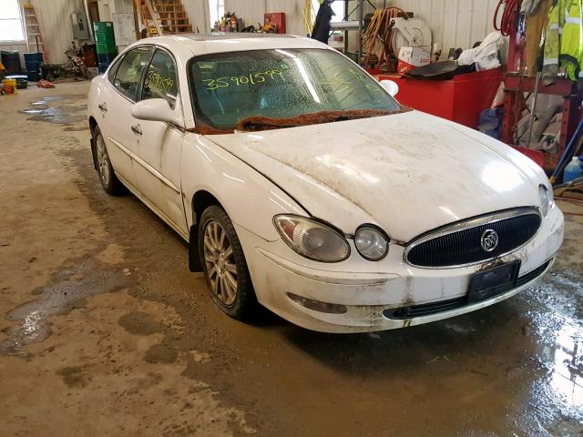 2G4WE587571173520 - 2007 BUICK LACROSSE C WHITE photo 1