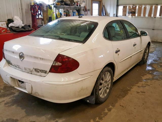 2G4WE587571173520 - 2007 BUICK LACROSSE C WHITE photo 4