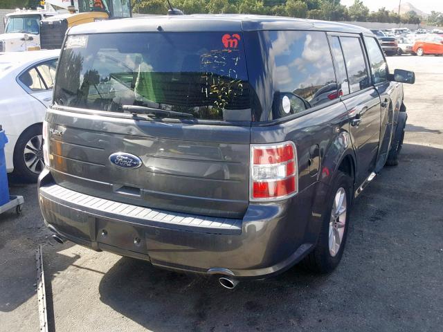 2FMGK5B80FBA18090 - 2015 FORD FLEX SE BLACK photo 4