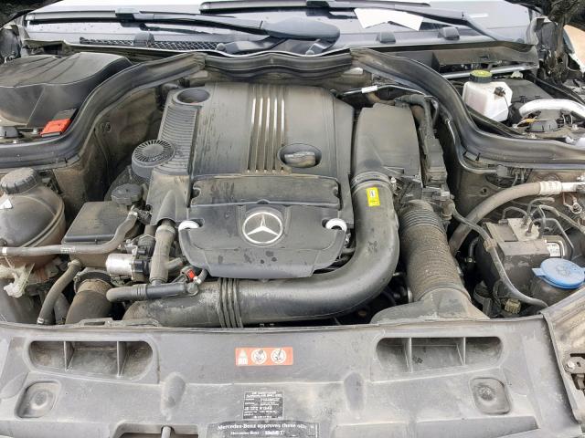 WDDGF4HB5EA964305 - 2014 MERCEDES-BENZ C 250 BLACK photo 7