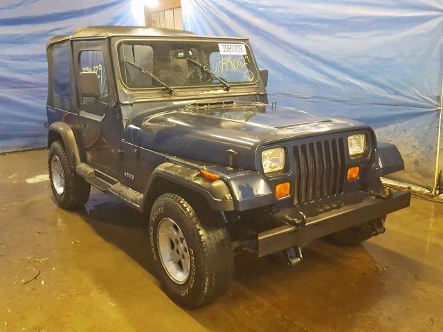 1J4FY29S5RP421925 - 1994 JEEP WRANGLER / BLUE photo 1