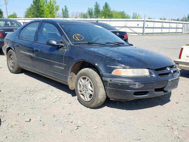 1B3EJ46C6YN251780 - 2000 DODGE STRATUS SE BLACK photo 1