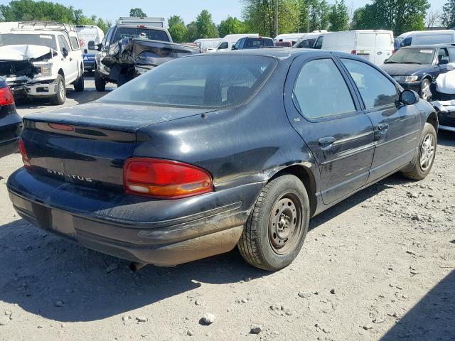 1B3EJ46C6YN251780 - 2000 DODGE STRATUS SE BLACK photo 4