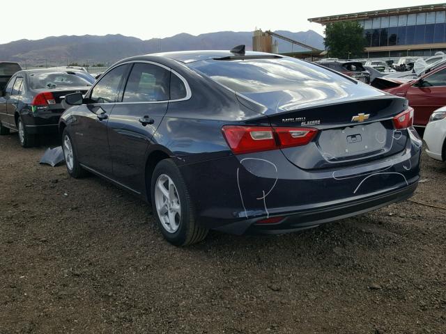 1G1ZB5ST5GF347541 - 2016 CHEVROLET MALIBU LS BLUE photo 3